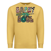 Antique Gold sassy little soul Premium Sweatshirt - CowhideDigitalArt