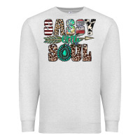 Oatmeal Heather sassy little soul Premium Sweatshirt - CowhideDigitalArt