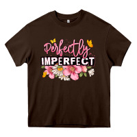 Chocolate Brown perfectly imperfect Heavy Core Tee - JahusDesignShop