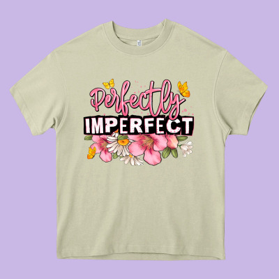 Perfectly Imperfect Heavy Core Tee Designed By Jahusdesignshop