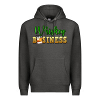 Charcoal Heather whiskey business Premium Hoodie - FaDigitalArtStudio
