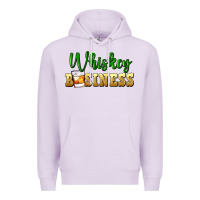 Lilac whiskey business Premium Hoodie - FaDigitalArtStudio