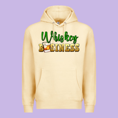 Whiskey Business Premium Hoodie Designed By Fadigitalartstudio