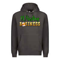 Smoke whiskey business Premium Hoodie - FaDigitalArtStudio