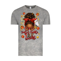 Cloud Rock santa favorite tax specialist afro messy bun Vintage Tee - texasbilliewilder