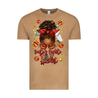 Vintage Camel santa favorite tax specialist afro messy bun Vintage Tee - texasbilliewilder