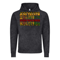 Vintage Black juneteenth is my independence day Vintage Hoodie - NancyCooperArtShop