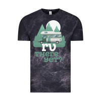 Cloud Black funny camping tee there yet camper rv car Vintage Tee - baoMotion