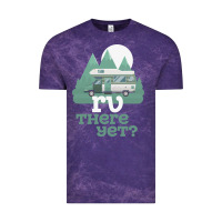 Cloud Purple funny camping tee there yet camper rv car Vintage Tee - baoMotion