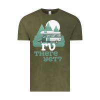 Vintage Olive funny camping tee there yet camper rv car Vintage Tee - baoMotion