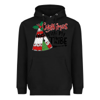 Black Christmas with my tribe boho Heavyweight Hoodie - CowhideDigitalArt