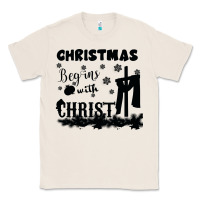 Natural Christmas Begins With Christ Classic Tee - Bettercallsaul