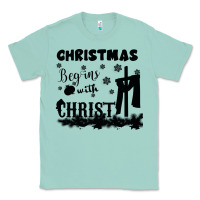 Christmas Begins With Christ Classic Tee | Teevron