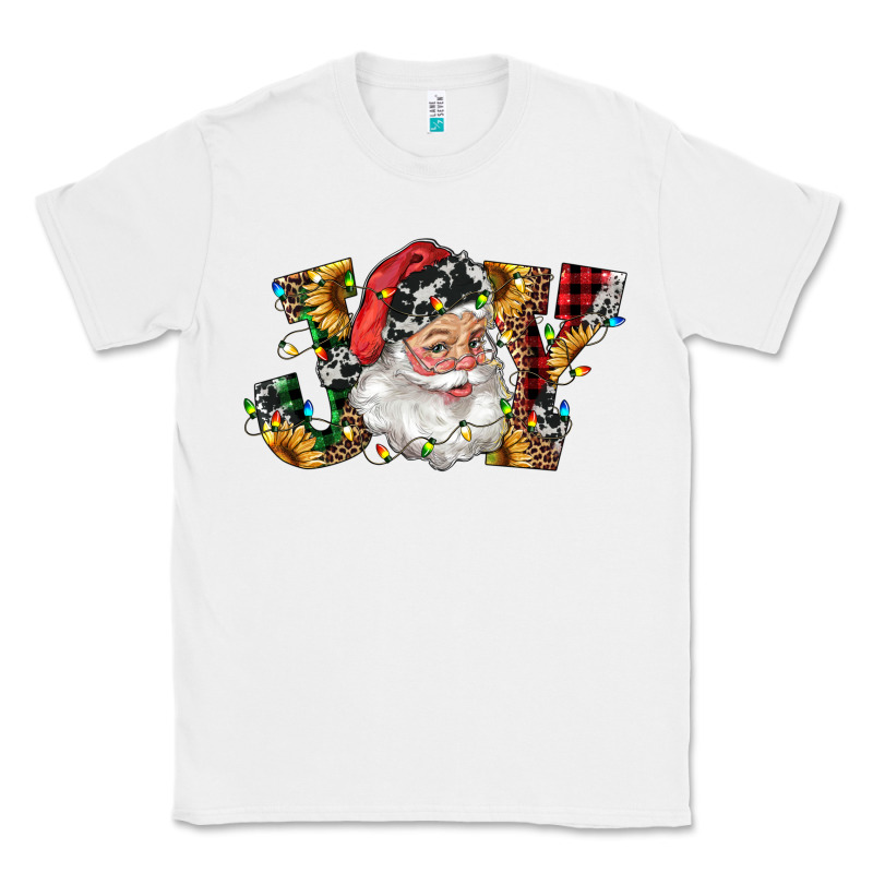 Santa Joy With Sunflowers Classic Tee by RanaPortraitStore | Teevron