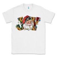 White santa joy with sunflowers Classic Tee - RanaPortraitStore