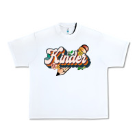 White kinder Urban Heavy Tee - JahusDesignShop