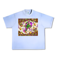Grape Ice Mardi Gras with crab Urban Heavy Tee - NancyCooperArtShop