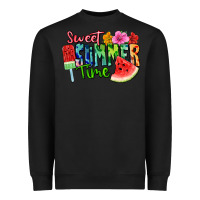 Black Sweet summer time Heavyweight Sweatshirt - FaDigitalArtStudio