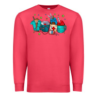 Cardinal nurse drink coffee Premium Sweatshirt - CowhideDigitalArt