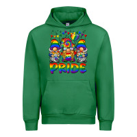 Emerald pride gnome Urban Hoodie - BarkalooDesign