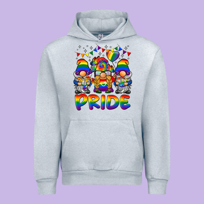 Pride Gnome Urban Hoodie Designed By Barkaloodesign