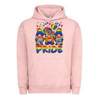 Pigment Salmon pride gnome Urban Hoodie - BarkalooDesign