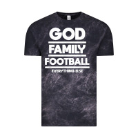Cloud Black god family football christian faith shirt Vintage Tee - baoMotion
