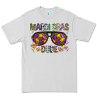 Dove Grey Mardi gras dude Premium Tee - BundleAndBundleShop