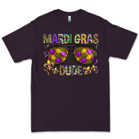 Plum Mardi gras dude Premium Tee - BundleAndBundleShop