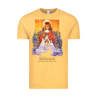 Vintage Mustard labyrinth movie poster t shirt Vintage Tee - baoMotion