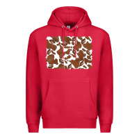 Cardinal distressed chocolate milkshake cowhide Premium Hoodie - RanaPortraitStore