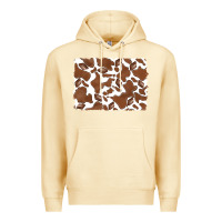 Pina Colada distressed chocolate milkshake cowhide Premium Hoodie - RanaPortraitStore