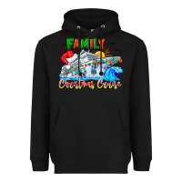 Black family 2024 christmas cruise Heavyweight Hoodie - CowhideDigitalArt