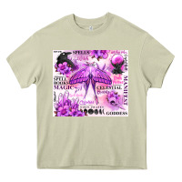 Mossy witchy celestial witch Heavy Core Tee - MaliasSmallBusiness