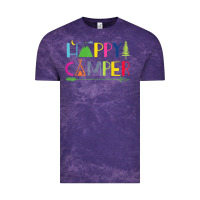 Camping Arrow Camper Happy Summer Camp Camping Kids 635 Vintage Tee | Teevron