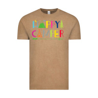 Vintage Coffee camping arrow camper happy summer camp camping kids 635 Vintage Tee - baoMotion