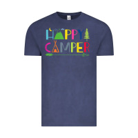 Vintage Denim camping arrow camper happy summer camp camping kids 635 Vintage Tee - baoMotion