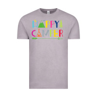 Vintage Zinc camping arrow camper happy summer camp camping kids 635 Vintage Tee - baoMotion