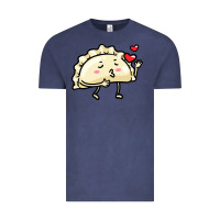 Vintage Denim pierogi lovers t  shirt pierogi kawaii emoticon polish food dyngus day Vintage Tee - baoMotion