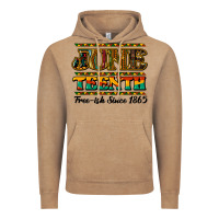 Vintage Coffee juneteenth free ish since 1965 Vintage Hoodie - NancyCooperArtShop