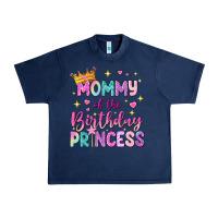 Navy mommy of the birthday princess Urban Heavy Tee - NancyCooperArtShop