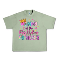 Oil Green mommy of the birthday princess Urban Heavy Tee - NancyCooperArtShop