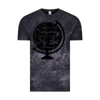 Cloud Black i haven't been everywhere but it's on my list travel t shirt Vintage Tee - baoMotion