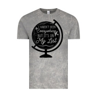 Cloud Rock i haven't been everywhere but it's on my list travel t shirt Vintage Tee - baoMotion