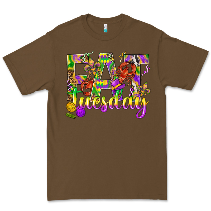 Mardi Gras Fat Tuesday Premium Tee by BundleAndBundleShop | Teevron