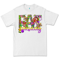 White Mardi Gras fat tuesday Premium Tee - BundleAndBundleShop