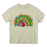Mossy school rainbow Heavy Core Tee - NancyCooperArtShop