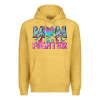 Antique Gold Western Mom Is A Fighter Premium Hoodie - BundleAndBundleShop