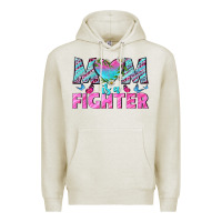 Oatmeal Heather Western Mom Is A Fighter Premium Hoodie - BundleAndBundleShop