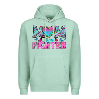 Seafoam Western Mom Is A Fighter Premium Hoodie - BundleAndBundleShop